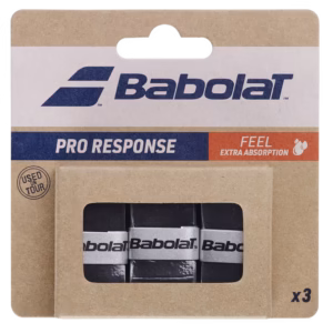 Overgrips BABOLAT Pro Response (3 gab.), melna