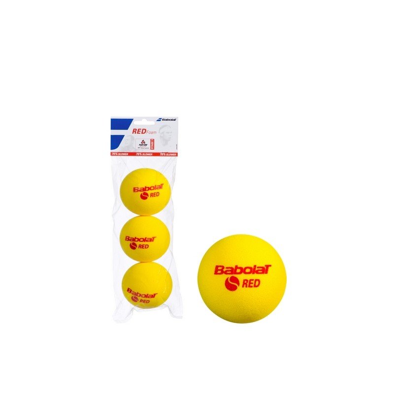 Babolat bērnu tenisa bumbiņas Red Foam x3