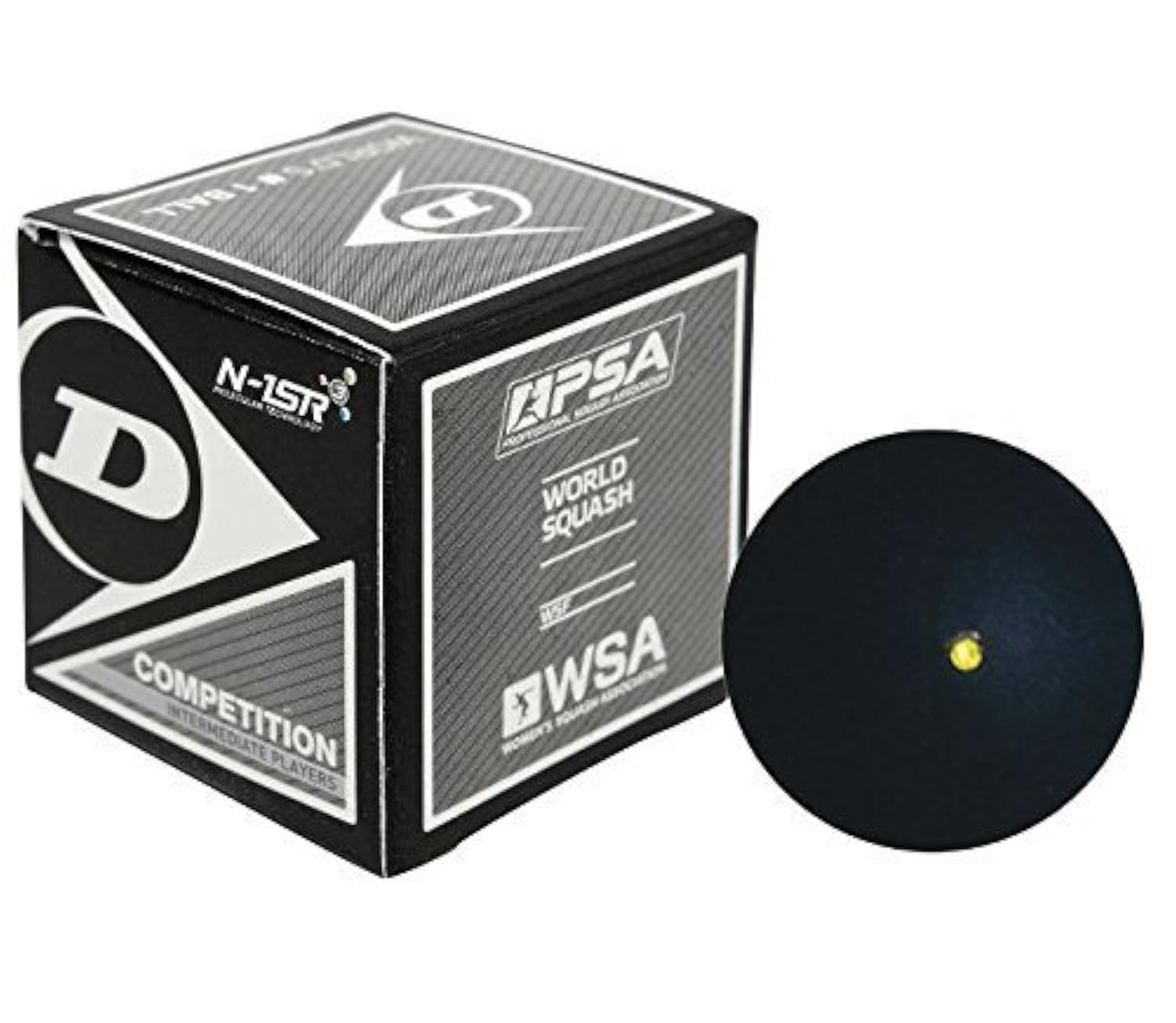 Dunlop Skvoša bumbiņa Single Yellow
