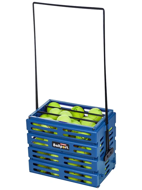 Tourna tenisa bumbiņu grozs (80 gab.) (zils) - Image 2
