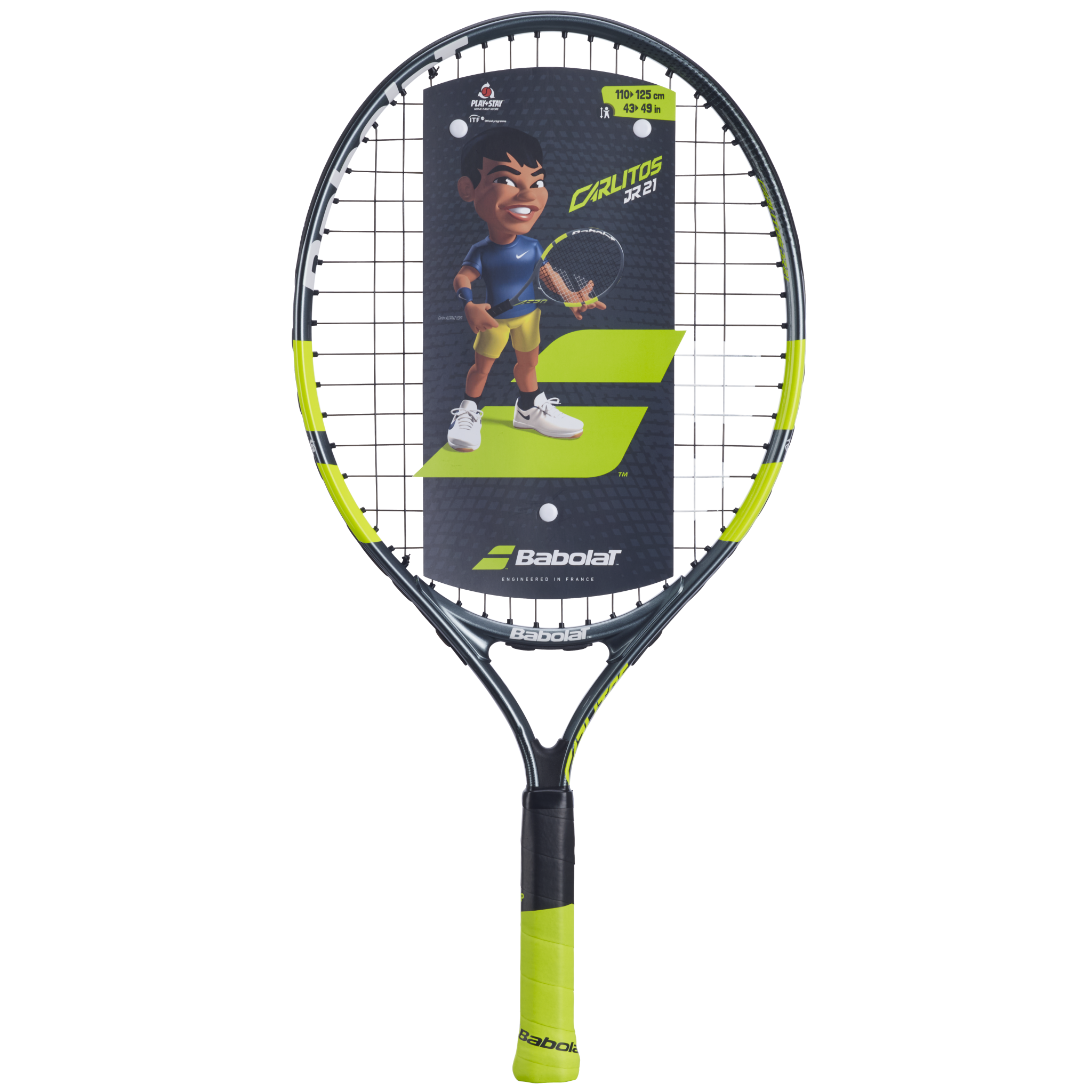 BABOLAT CARLITOS JUNIOR 21 (alumīnijs)