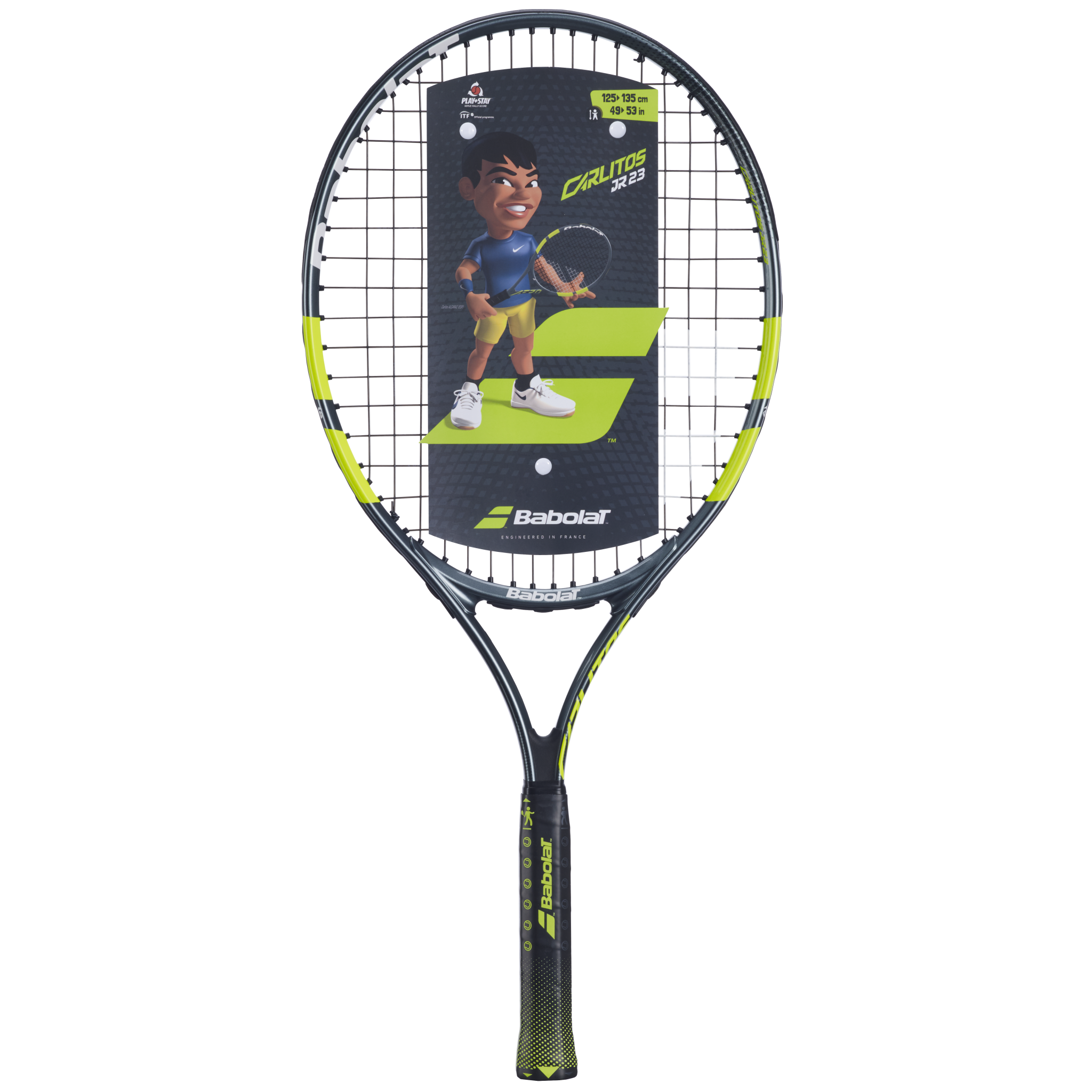 BABOLAT CARLITOS JUNIOR 23 (alumīnijs)