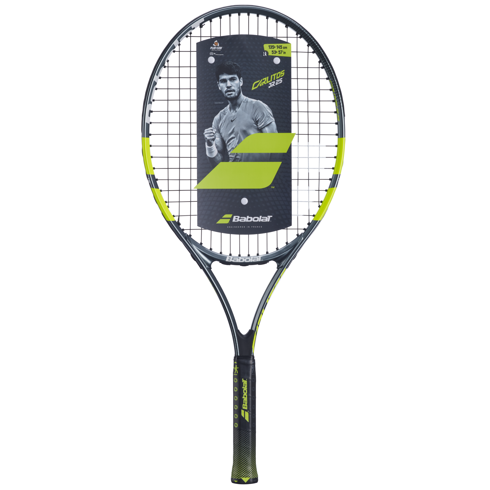 BABOLAT CARLITOS JUNIOR 25 (alumīnijs)